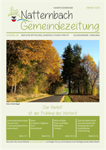 Gemeindezeitung - Ausgabe 146 - Herbst 2023